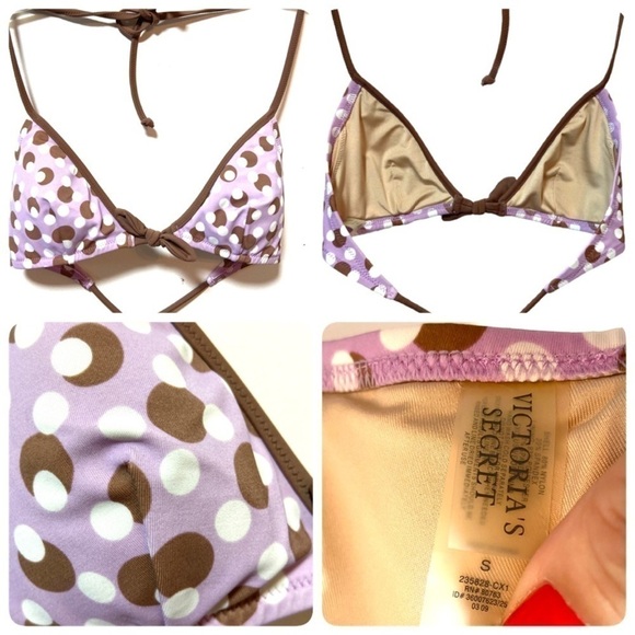 VICTORIAS SECRET lot 5 Bikini Tops Bottoms Mixed - Picture 7 of 7